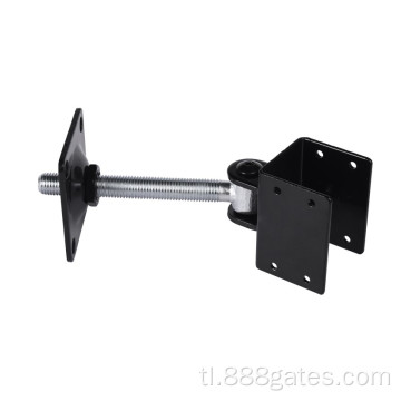 swing gate Clamp powder-coated Hinge na may mahabang bolt